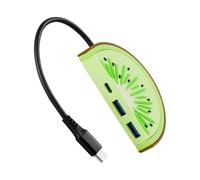 Ldabrye Multiports USB C Charging Adapter Type Fast 2x USB3.0+Type Laptop C Splitter