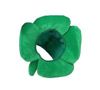 Ldabrye Multipurpose Cultural Celebration Patricking Day Green Headwear and Beard Ensembles Daily Use Party Supplies Decoration Irish Holiday Headwear