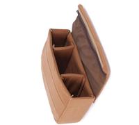 Ldabrye Multipurpose DSLR Camera Case Removable Inserts Photography Bag for Lens Batteries Cable Photographers Waterproof Cotton Storage Bag
