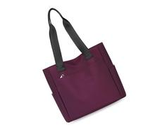 Ldabrye Multipurpose Nylon Bag with Reinforced Handles Spacious Compartment Shoulder for Laptop Books Travel Essential Laptop