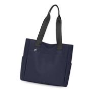 Ldabrye Multipurpose Nylon Bag with Reinforced Handles Spacious Compartment Shoulder for Laptop Books Travel Essential Laptop