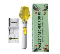 Ldabrye MultiPurpose Wasps Double Lenses Long Handle for Spiders Captures Without Harm Wasps and Release Tool