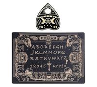 Ldabrye Mystical Spirits Talking Board with Planchette Wooden Spirits Metaphysical Message for 2 and More Player Pendulums Dowsing Divinations Board