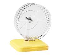 Ldabrye Oversized Quiet Hamster Running Wheel Exercise Toy for Nighttimes Activity and Cage Entertainment Stable Small Pet Wheel