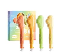 Ldabrye Pack of 4 Ergonomic Correction Tapes with Smooth Coverage & Lovely Look Work Area Tool Suitable for Kids & Adults Quiet Tape