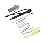 Ldabrye Paracord Stitching Set Lacing Stitching Needle Smoothing Tool Knotter Tool for Bracelets