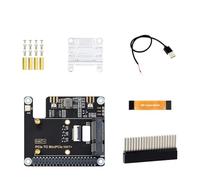 Ldabrye PCIe to Small PCIe Converter Cable Card Adapter Module Expansion USB Bluetooth-compatible Connection Desktop Wifi Card Adapter