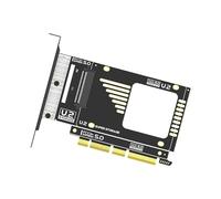 Ldabrye PCIExpress 5.0 to U.2 SFF 8639 Converter Card Ensuring Stable Operating Under Heavy Workloads Advanced Heat Dissipation Fast Speed Adapter