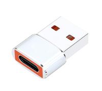 Ldabrye Portable USB Male to Type C Female Converter Adapter Highly Speed Data Transfer Compactly for Travel Business Use USB C Male to Female Converter