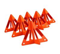 Ldabrye Reflective Foldable Triangle Warning Sign for Car Truck Emergencies Roadside Warning Triangles for Vehicles