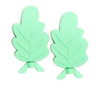 Ldabrye Resin Cage Mounts 2PCS with Rough Surfaces for Parakeets Cockatiels Safe Beak Maintenance Toy Bird Nail Trimming Perch