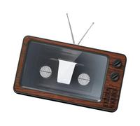 Ldabrye Retro Televisions Styles Mobile Screen Amplifier Foldable Holder Not Glares Comfort Designs Smartphone Display Tool ABS Acrylic Phone Screen Magnifier