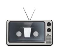 Ldabrye Retro Televisions Styles Mobile Screen Amplifier Foldable Holder Not Glares Comfort Designs Smartphone Display Tool ABS Acrylic Phone Screen Magnifier