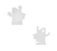 Ldabrye Scarecrows Bat Candlestick Silicone Molds Ornament Plasters Halloween Holder for Table Decoration Pumpkins Candlestick Silicone