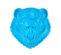 Ldabrye Silicone Mould for Resin, Animal Resin Epoxy Molds Wild Bear for Head Silicone Molds Wall Desktop Cabinets