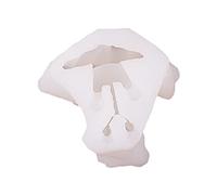 Ldabrye Silicone Mould for Resin, Nine-Tailed Foxes Silicone Mold Jewelry Epoxy Resin Casting Jewelry Tool Making