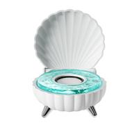 Ldabrye Small ABS Bluetooth-compatible Speakers with Dynamic 7 Color Light Show Easy to Use for Enhanced Mood in Parties & Outdo Outdoor Bluetooth-compatible Speakers