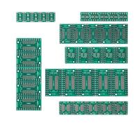 Ldabrye SMDs to DIP Adapters Board PCBs Conversion Kits with Wide Compatibility for Prototyping and Circuit Optimization IC Transition Board for Lab Applications