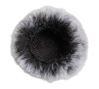 Ldabrye Soft Artifical Furry Windshield Muff for Lapel Mics Ensures Clear Sound in Outdoor Environment Covers Compatible Lavaliers Covers