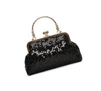 Ldabrye Straw Clutches Purses Women, Crossbody Bag Summers Evening Handbag, Sequins Beach Shoulder Handbag for Party, Prom, Wedding Women ' s Crossbody Clutch