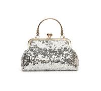Ldabrye Straw Clutches Purses Women, Crossbody Bag Summers Evening Handbag, Sequins Beach Shoulder Handbag for Party, Prom, Wedding Women ' s Crossbody Clutch