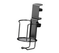 Ldabrye Strong Metallic Liquid Bottle Stand and Turning Hook for Worksurface Fits Most Mugs Bags Headsets Simple Setup Clamp on Cup Holder