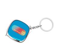 Ldabrye Strong Small Measuring Tape 2 Meter Length Lightweight Easy Carry Tool Shock Resistant Tape Measure for Outdoor Work Multicolor Construction Measuring