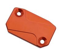 Ldabrye Stylish Brake Fluid Reservoir Covers Front Rear Aluminum Caps Resistant Covers for SXF/XCF Front Rear Caps