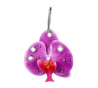 Ldabrye Stylish Floral Beaded Keyring with Smooth Multipurpose Decoration for Purses Backpacks or Phone Charm Gift Keychain