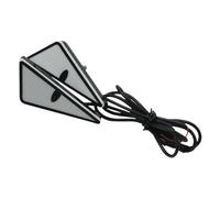 Ldabrye Stylish Sqaure Eye Motorcycle LED Lights Easy Install Bike LED Lights Pair for Adding Unique Charm to Your Bike At Night Personalizes Motorcycle Accessories