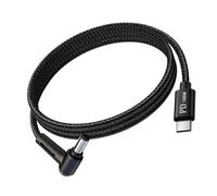 Ldabrye Type C to DC5521 Charging Cable 5.5x2.1mm 5.5x2.5mm Straight Angled Design Adapter Cord Flexible Power Supply Camera Cable