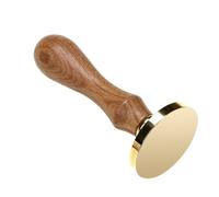 Ldabrye Unfinished Seal Stamp Head with Wood Handle for Seal Envelope Card Flower Heart Round Square Handcraft Enthusiast Stamp