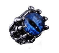 Ldabrye Unique Wolf Paw Demons Eye Shape Adjustable for Men Women, Alloy Texture Party Accessories Demons Eye Rings