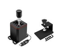 Ldabrye USB Simulators Shifter with Bracket Gaming Accessories Height Adjustable Racing for Games Easy Installation USB Simulators with Bracket Height Adjustable for Games Easy Installation Enhancing