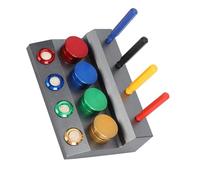 Ldabrye Watchmaker Tool Kits 4 Dish Ceramic Watch Oiler Dishes with Fine Tip Oil Pen for Precise Watch Repair and Maintenances Oil Containers