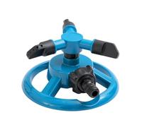 Ldabrye Water Efficient 3 Arm Sprinkler with Rapid 5 Second Installation Process Suitable for Residential & Public Green Regulable Lawns Sprinkler