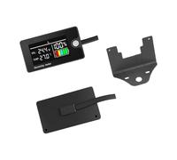 Ldabrye Wide Screen Battery Capacity Observe Temperature Potential Display Alarm Setting Water Immune 8 100V DIRECT CURRENT Digital Battery Monitor with Large