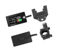 Ldabrye Wide Screen Battery Capacity Observe Temperature Potential Display Alarm Setting Water Immune 8 100V DIRECT CURRENT Digital Battery Monitor with Large