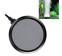 Ldafava Aquariums Air Stones Disc, Aquarium Air Stone Bubble Disk Disc, Air Stone for Fish Tank, Round Disk Aquarium Air Stone Bubble Aerator 10.7Cm Pond Pump Hydroponics Decor