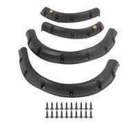 Ldafava Cart Wheel Flares Impact Resistant ABS Plastic Front Rear Cart Tire Flares Set for RXV 2008 2015 Cart