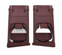 Ldafava Dashboard Cup Holder Stylish Versatile Storage Front Dash Cup Holder for Hilux Vigo 2005 to 2015 Plastic Material 2Pcs (Vino rojo)