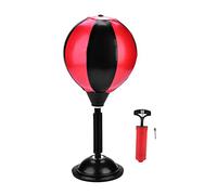 Ldafava Desktop Punching Bag, Boxing Punch Ball with Suction Cup, Desktop PU Punching Bag, Heavy Duty Stress Relief Ball, Sport Training Punching Tool for Kids, Adults