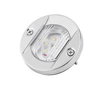 Ldafava Flush Mount Stainless Steel Boat Transom LED Light 12V Stern Navigation Light for Marine Boats White, Water Marine Grade Navigation Lighting for Yacht Dinghy Sailboat with IP67 Rating