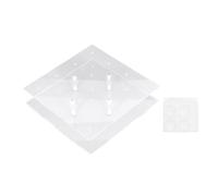 Ldafava Lollipop Display Stand 20 Hole Transparent Acrylic Double Layers Cake Pop Stand for Wedding Birthday Party Anniversary