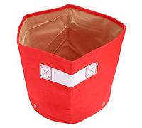 Ldafava Plant Grow Bag Large 7 Gallon Red Non Woven Fabric Garden Planter for Vegetables Flowers Fruits Balcony Garden Planting Durable Foldable Lightweight