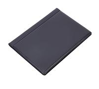 Ldafava Portable Coin Album Collection Book 10 Pages 120 Coins Holder Compact Storage for Coin Collectors Tokens Medals Red Blue Black 15 x 11 cm (Black)