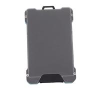 Ldafava Slim Wallet RFID Blocking Transparent Badge Card Holder Anti Demagnetization Aluminum Alloy Metal Wallet for Men Women Business Travel (Blue)