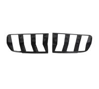 Ldafava Taillight Frame Trim Dry Carbon Fiber Glossy Rear Light Cover Protective Bezel for S650 2024 1 Pair