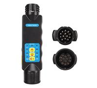 Ldafava Trailer Tester 12V 13pin Tow Bar Light Plug Socket Wiring Test Diagnostic Tool Test Fault Detect for RV Trailer