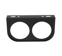 Ldafava Universal 2 Hole Gauge Pod for 52mm Instruments, Metal Car Meter Mount Bracket, Instrument Panel Holder for Exhaust, Turbo, Volt, Tachometers, Black